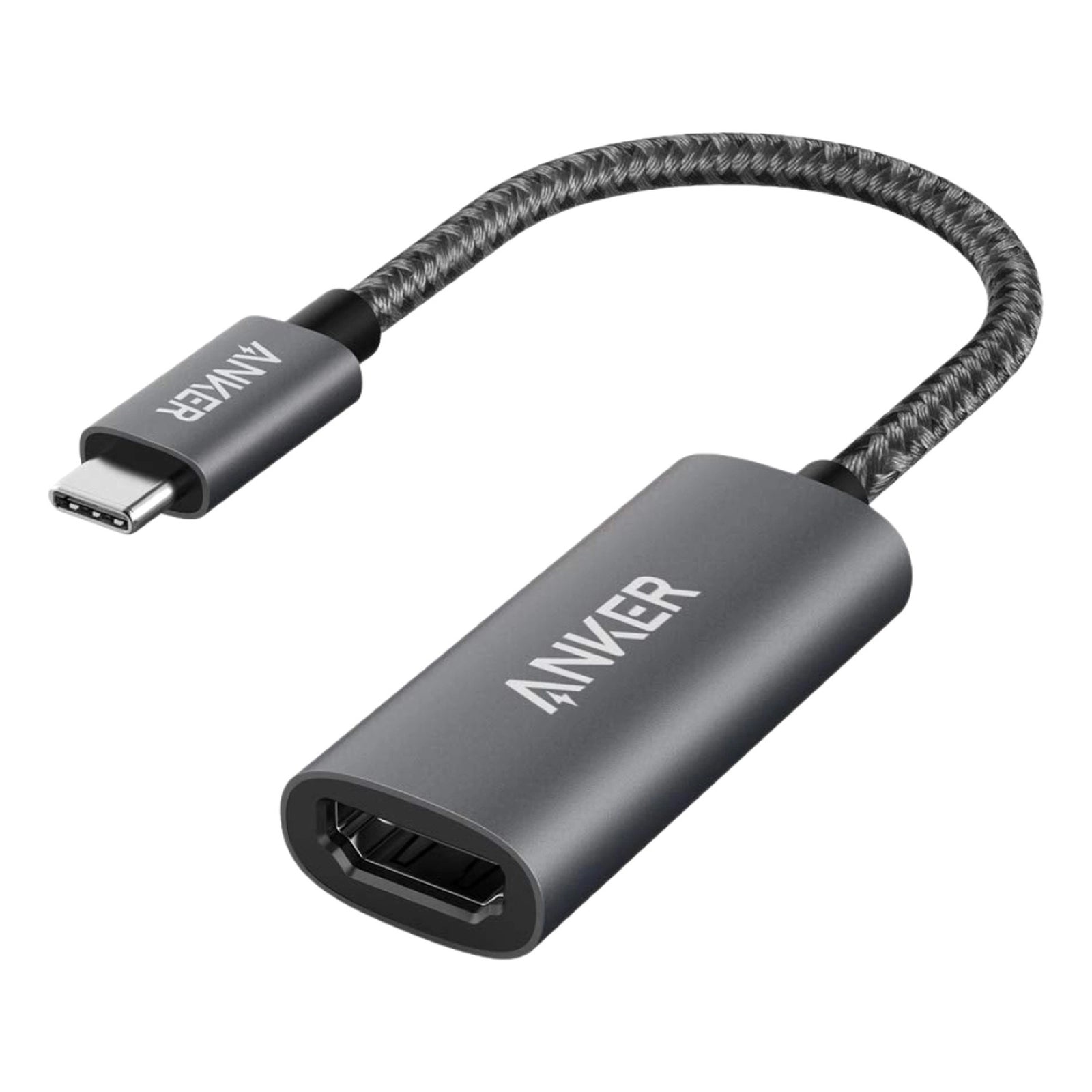 Anker USB-C to HDMI Cable, Gray (A8312HA1) available for online shopping in Doha, Qatar, with fast delivery. Anker USB-C to HDMI Cable, Gray (A8312HA1) available for online shopping in Doha, Qatar, with fast delivery.